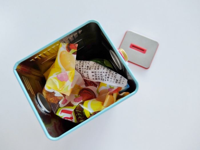 コストコ トレファン  ロボットキャンディ 缶 円 ベルギー アソートボックス