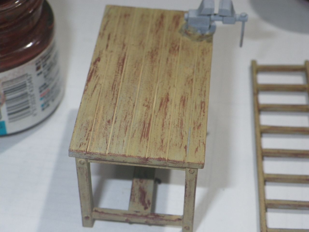 18 1025ﾏｽﾀｰﾎﾞｯｸｽ 1 35 独 戦車整備兵1940 41 梯子 作業台塗装ｰ1 54歳出戻りモデラー奮戦記 楽天ブログ