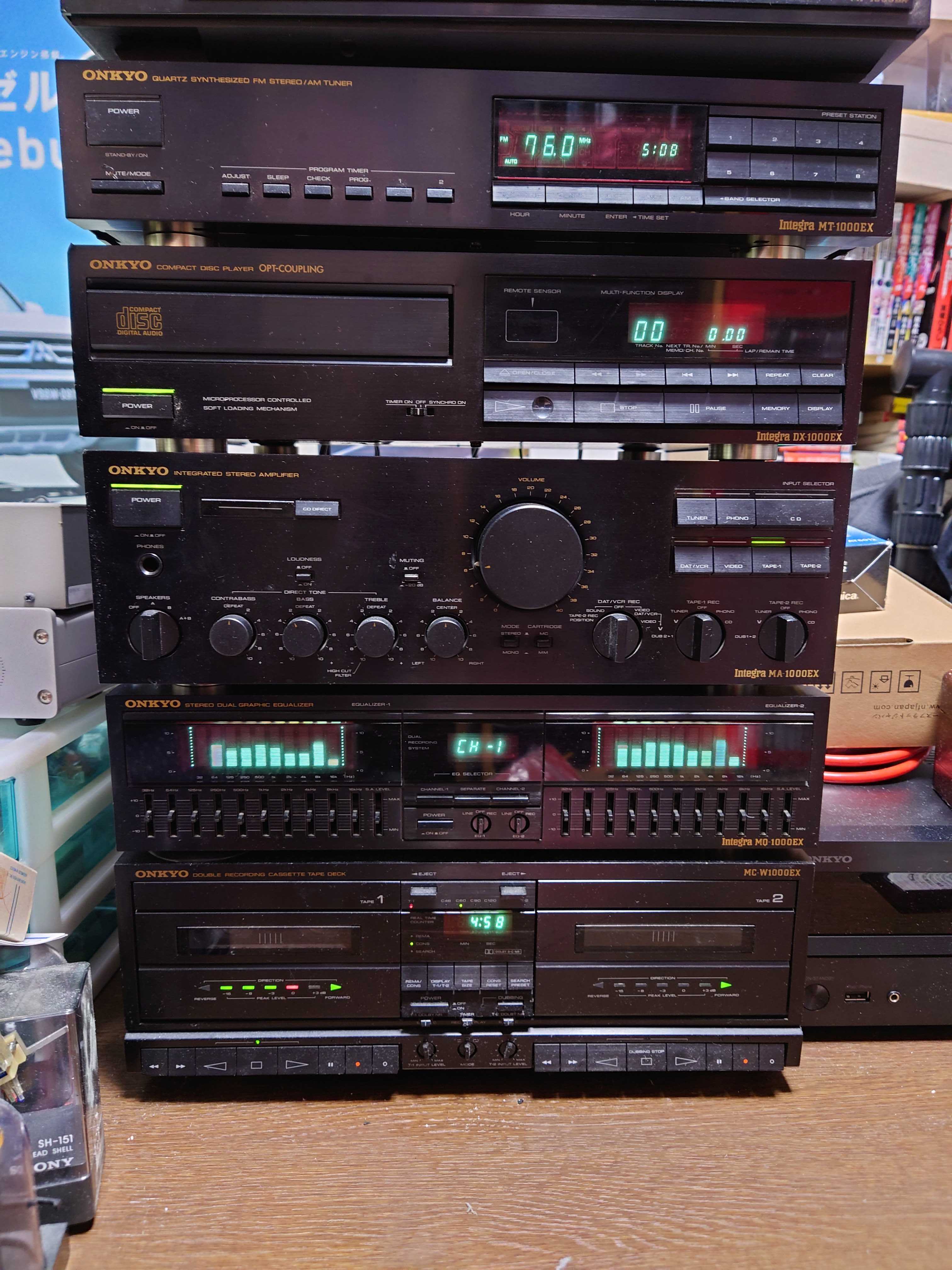 ONKYO オンキョーINTECコンボ（ジャンク） ONKYO オンキョーINTECコンボ（ジャンク）