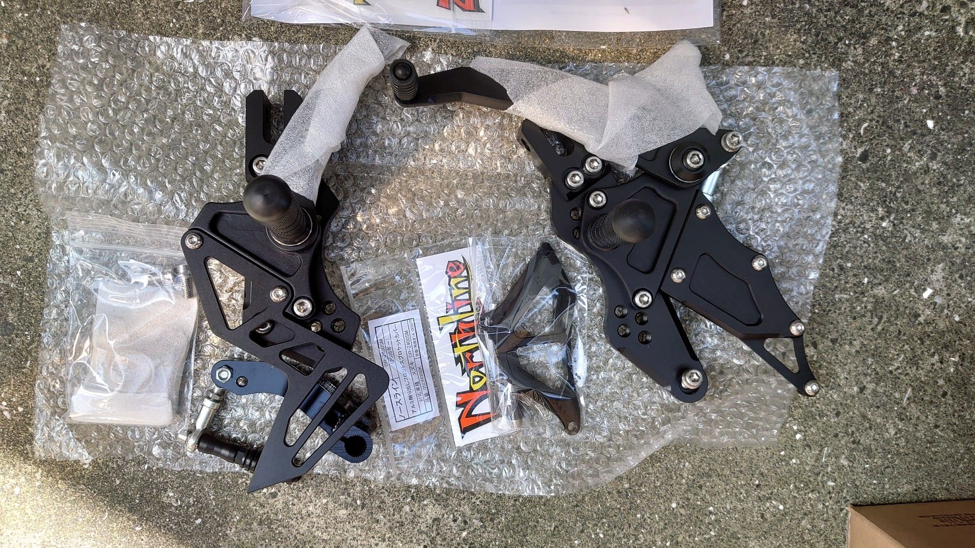 drz400sm バックステップ