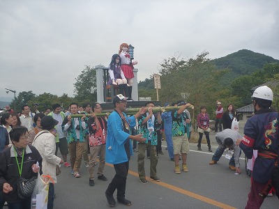 あの花神輿。