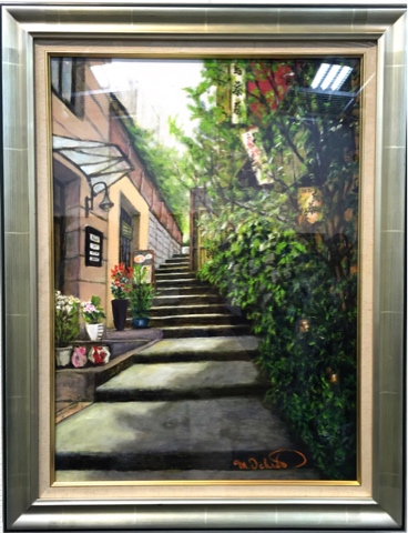 和と洋・神楽坂裏路地