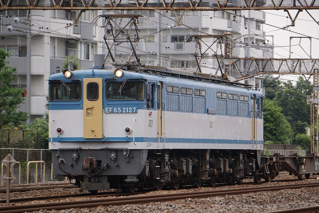常磐線 北松戸界隈 EF65 2127貨物2