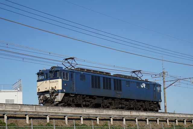 EF64 1052牽引 酒折ロングチキ工臨 & EF65 1105牽引 新川崎ロングチキ工臨3