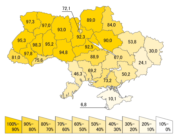 2014年ウクライナでの親ロシア派騒乱
