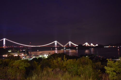 来島海峡ＳＡからの風景