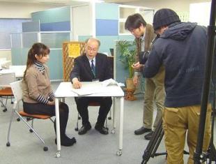 ジョブサロン撮影風景