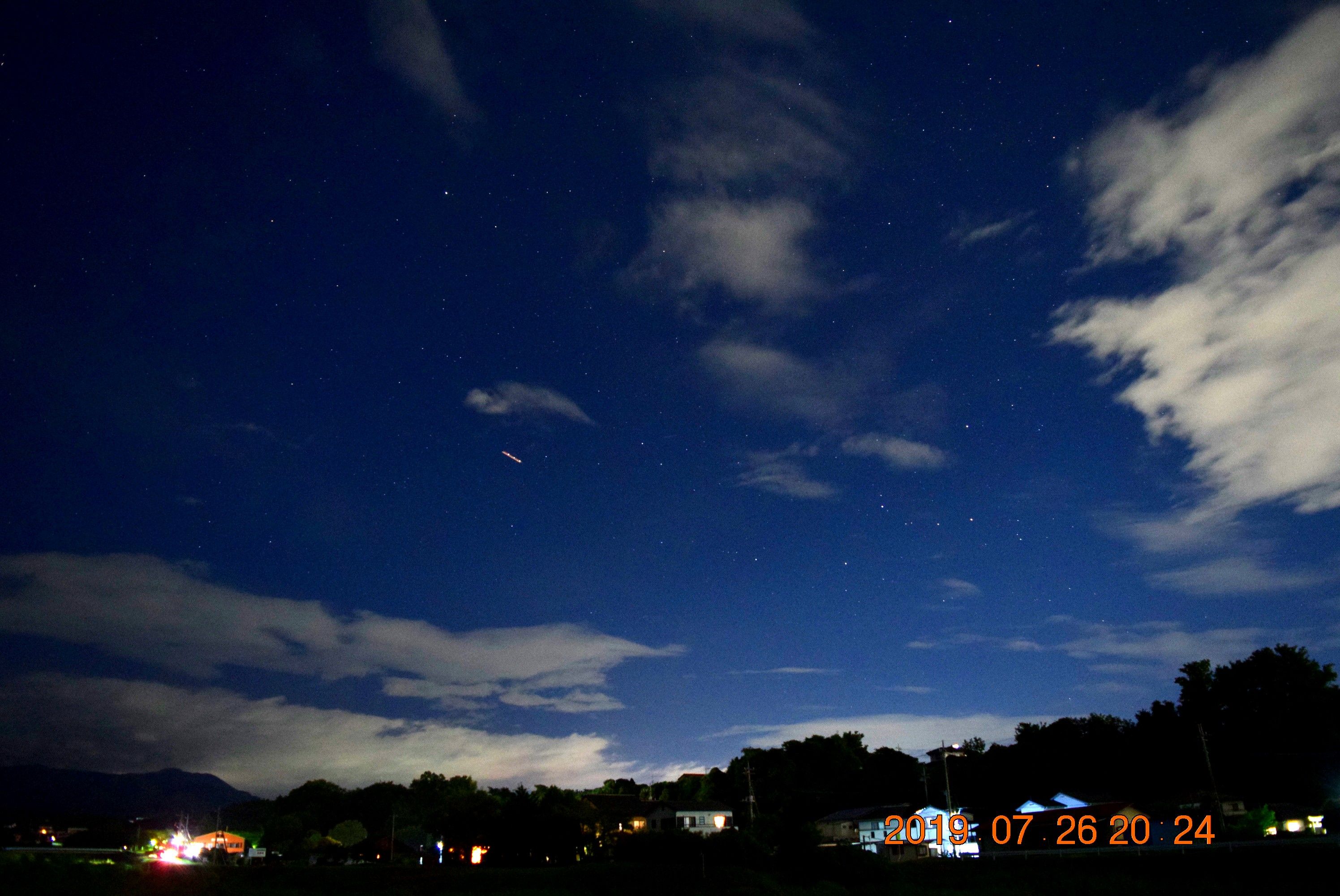 夏の夜空と 星空率 について ２０１９ ７ ２６ 山と星空と小型車でサイクリング 楽天ブログ