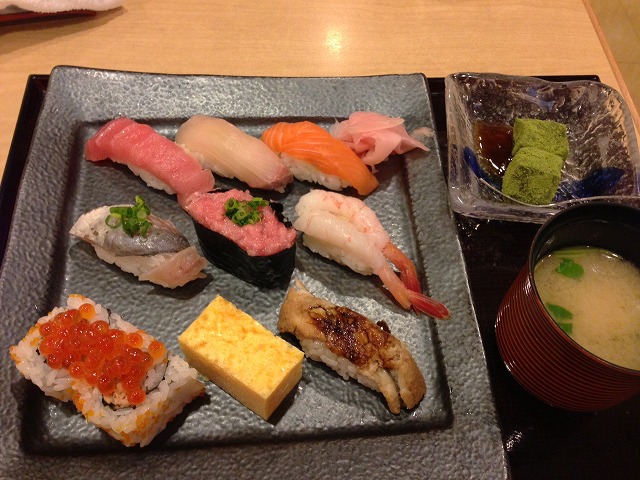 握りセットですね