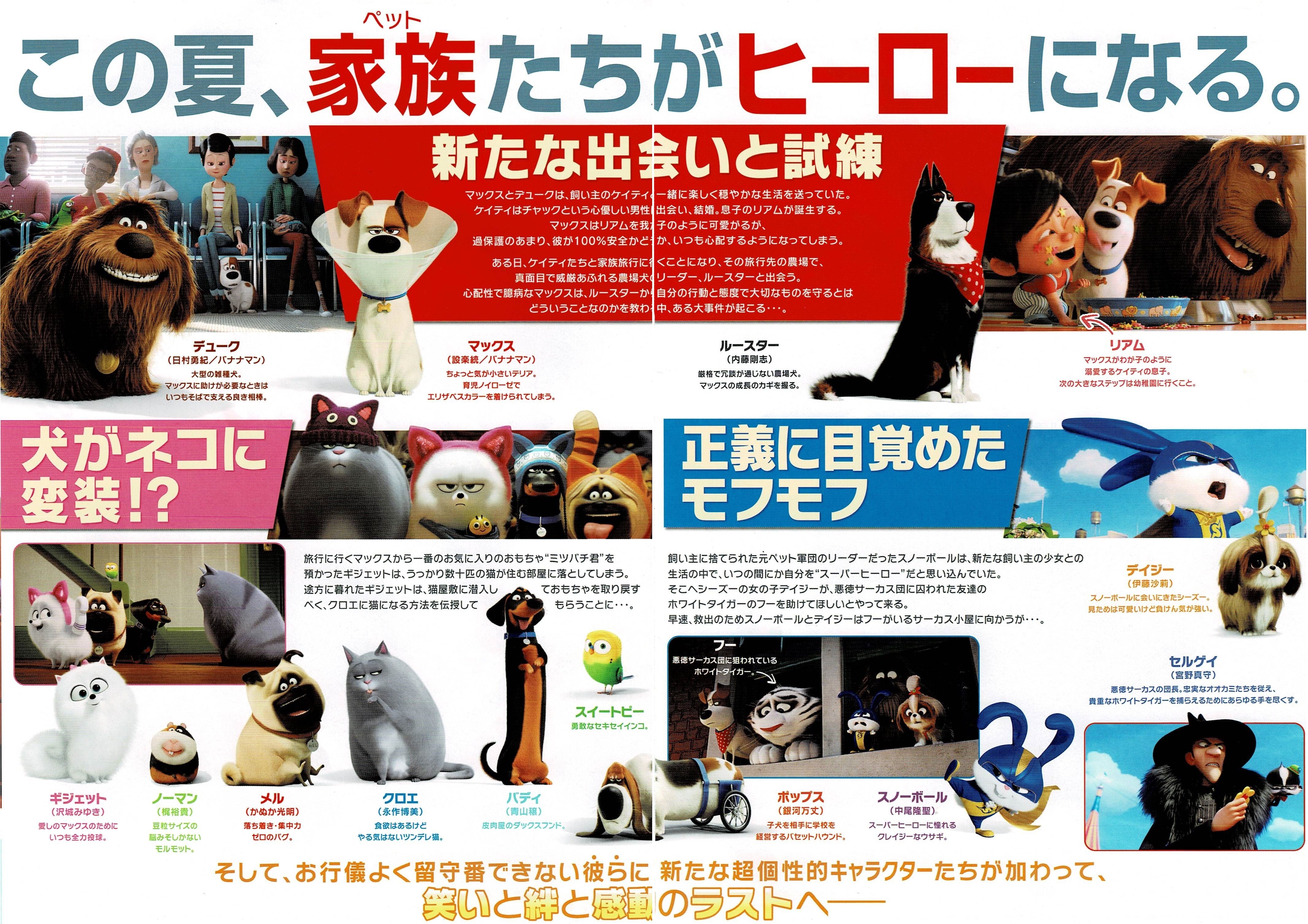 ペット２ The Secret Life Of Pets 19年7月26日 ひろゆき美容室へようこそ 楽天ブログ