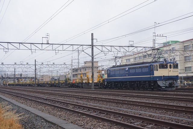 EF64 1001新津 & EF65 1104真鶴 & EF64 1049鹿島貨物3