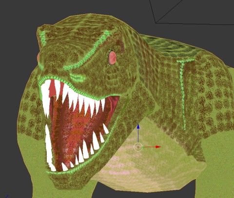 Blender で恐竜を作る その14 テクスチャ6 あまりモバイルしないモバイルツール 楽天ブログ