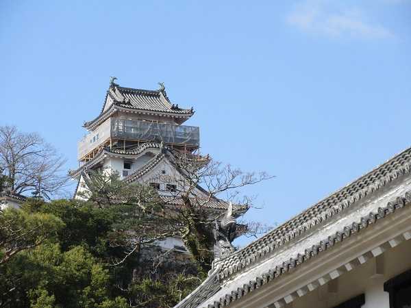 高知城 高欄 改修工事中 ツーリズム徳島 見てみ 来てみ 徳島観光 四国旅行 とくしま観光ボランティア 楽天ブログ