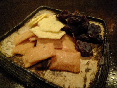 ジータ　お通し