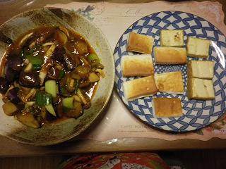 麻婆茄子　ハンペン厚揚げ724.JPG