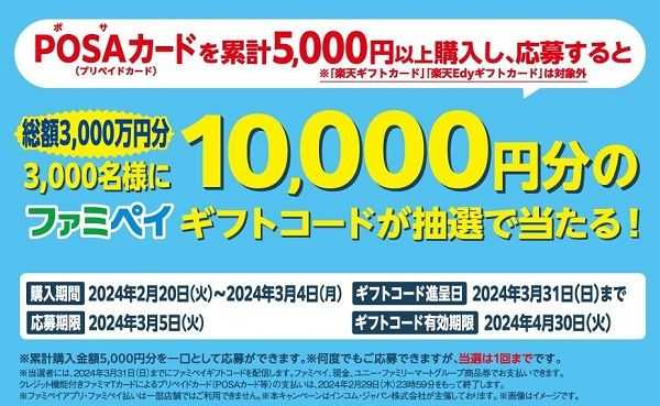 POSAカード（楽天ギフトカードを除く）を買うならファミマがお得かも！？ | シーナの楽天ブログは移転しました - 楽天ブログ