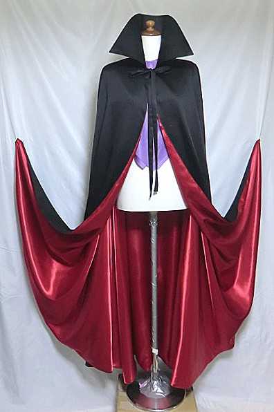 ドラキュラフォーマルサテンマント 新作、新品 着丈140cm