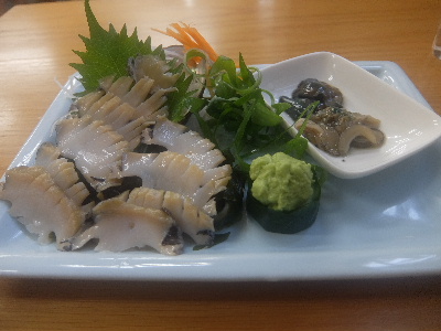 あわび刺身