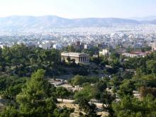 サントリーニ島のアゴラ