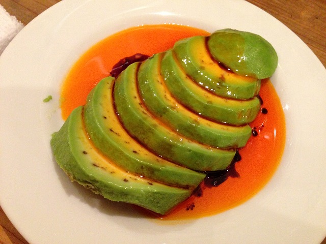 アボガドラー油かけ