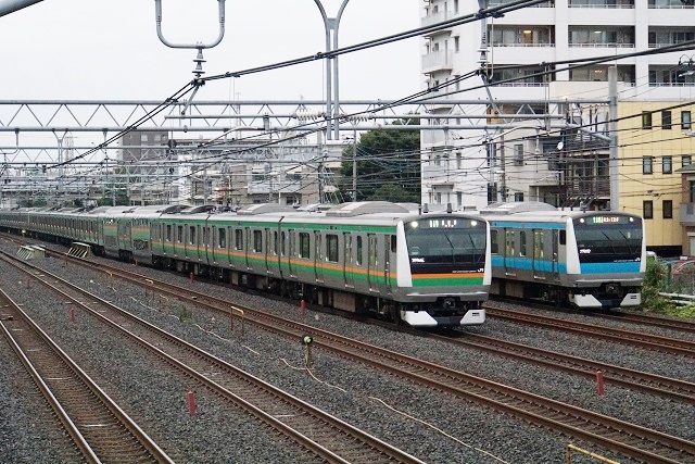 EF81 81牽引 カシオペア紀行 回送 上野行き7