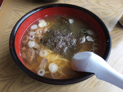 鳥モツラーメン