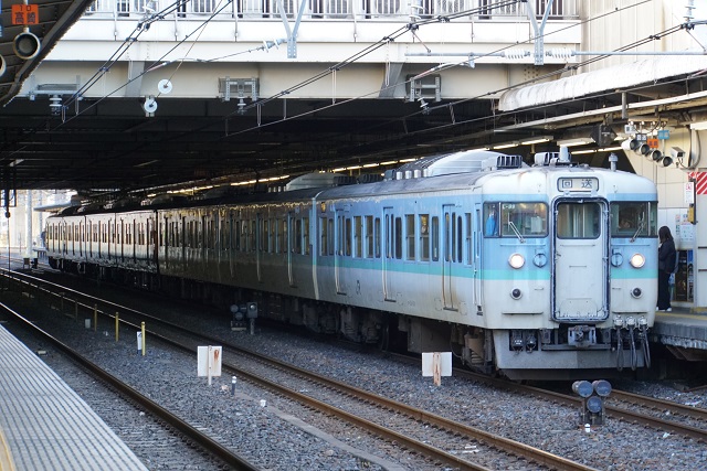 新潟地区 115系 湘南色 大宮出場 配給2