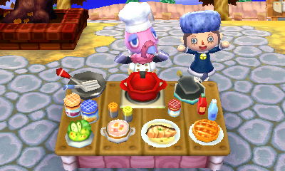 どうぶつの森ハーベストフェスティバル料理