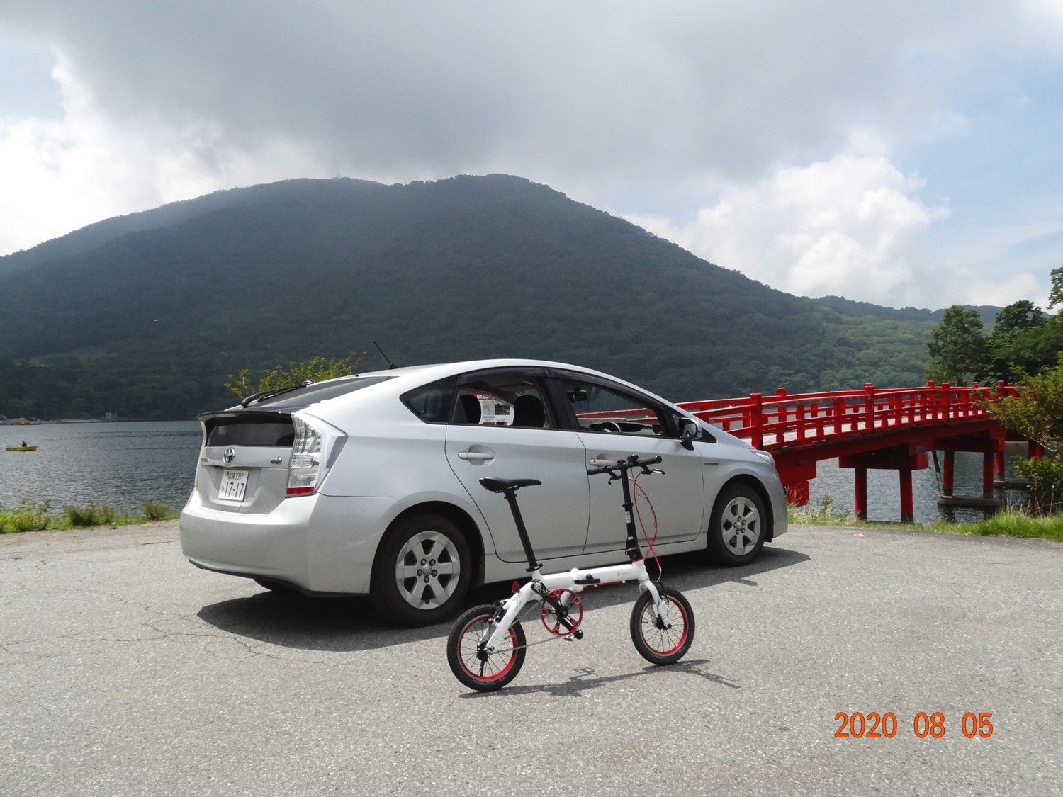 赤城大沼３周１７ｋｍサイクリング ８月５日 山と空が友だち ドローン空撮サイクリング 楽天ブログ