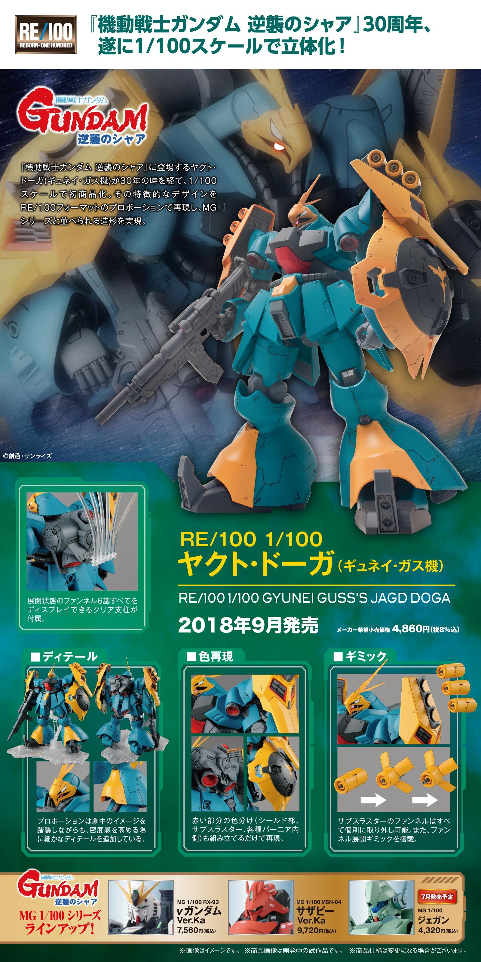 RE/100 ヤクト・ドーガ完成