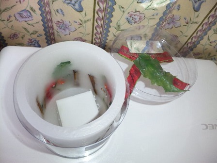 シナモンアロマキャンドルその3