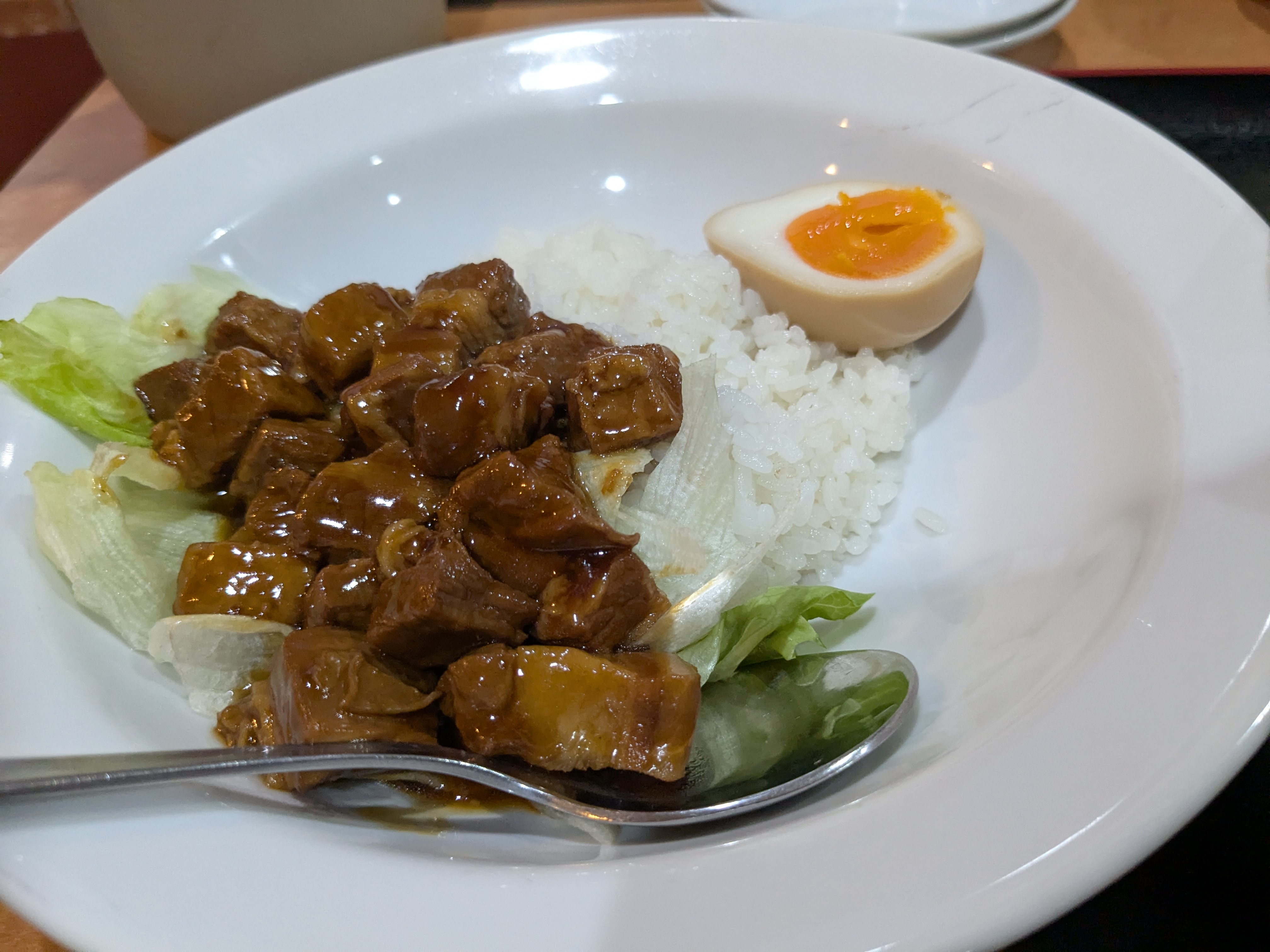 市原市馬立 子連れ夕食　陳記　台湾ルーロー飯と台湾ラーメンのセット