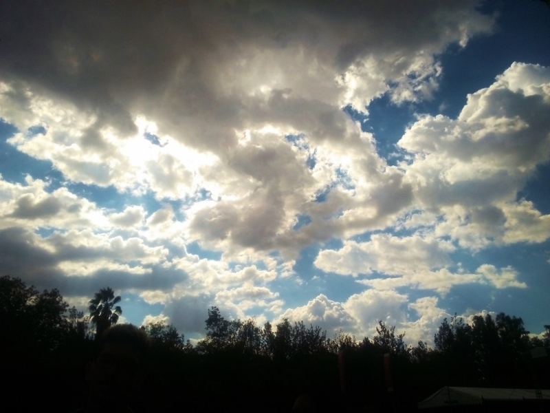Cielo azul foto Mari Sano