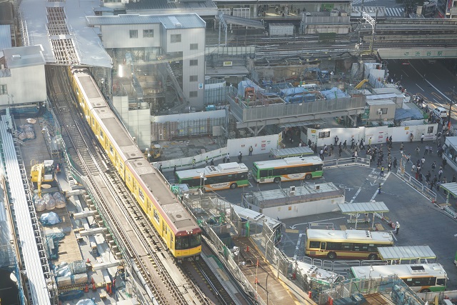続. 渋谷駅 ハチ公前 「ポムポムトレイン」& 銀座線5