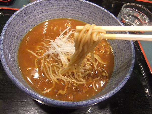 千住旭町・小諸そばのカレー南蛮そば２