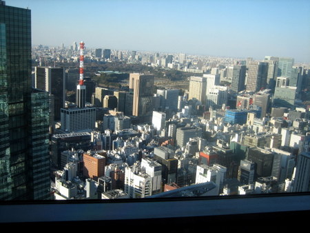 エレベーターからの眺め