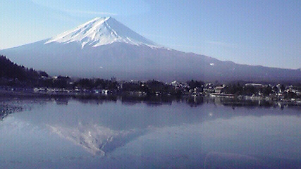 うぶやからの富士山と河口湖