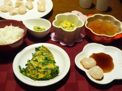 2012.05.02コールスロー＆ニラ玉＆海老餃子＆トマト入りスーフ?5.jpg