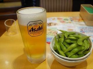 生ビールとrだ豆.jpg