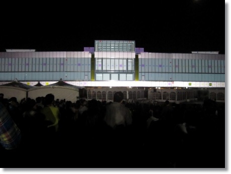 しいのき迎賓館プロジェクションマッピング-2 13.10.12