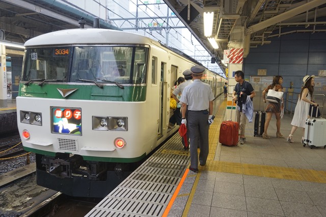 185系 特急｢踊り子｣ in 東京駅2