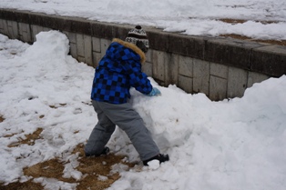 雪だるま作り