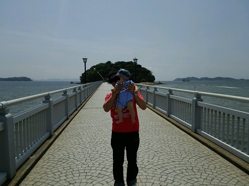 竹島は橋で渡れます