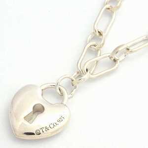 ティファニー ハートロック シルバー925 ブレスレット 上品で