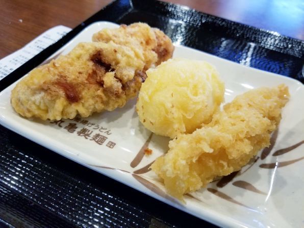 丸亀製麺で天丼 色眼鏡 S Blog 楽天ブログ