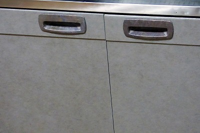 キッチンセルフリフォーム　取っ手