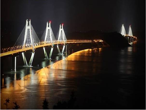 韓国旅行、慶尚南道、夜景