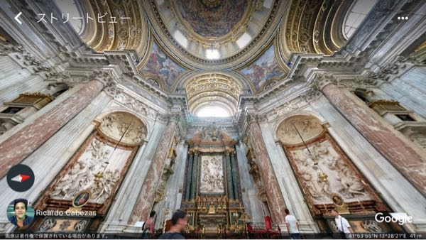 ローマ サンタンニェーゼ イン アゴーネ教会。(ネット美術旅行013) 凡声庵閑話：南正邦の覚え書き Minami Masakuni