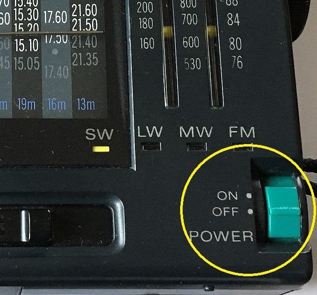 SONY ICF-SW11（FMステレオ/SW1-9/MW/LW 12バンドレシーバー