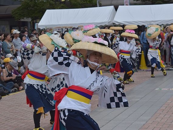 昨日の続き 盛岡さんさ踊り 本物を見れました | M A S A の 写真
